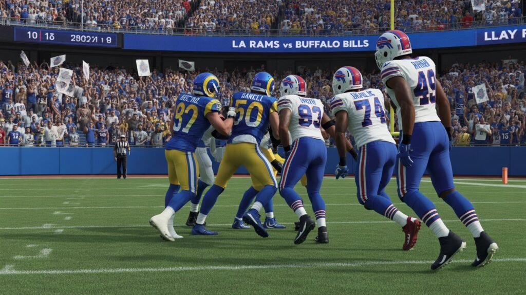 los angeles rams vs buffalo bills match player stats