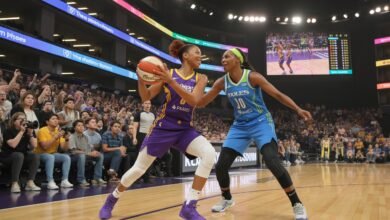 los angeles sparks vs dallas wings match player stats