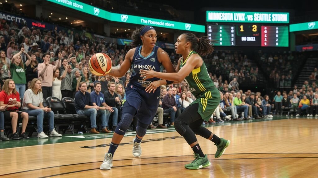 minnesota lynx vs seattle storm match player stats