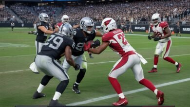 las vegas raiders vs arizona cardinals match player stats
