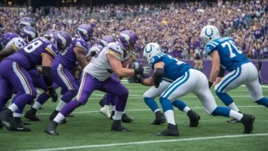 minnesota vikings vs colts match player stats