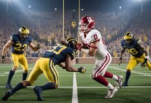 michigan wolverines football vs indiana hoosiers football match player stats