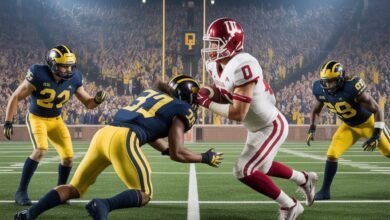 michigan wolverines football vs indiana hoosiers football match player stats