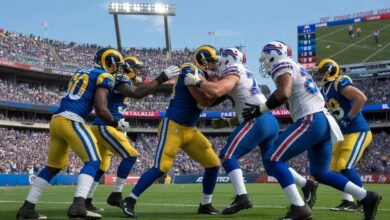 los angeles rams vs buffalo bills match player stats