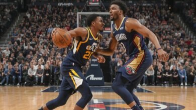utah jazz vs new orleans pelicans match player stats