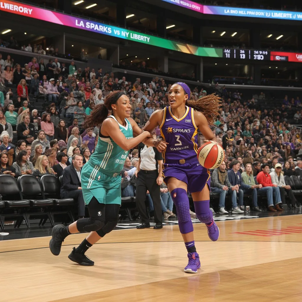 los angeles sparks vs new york liberty match player stats