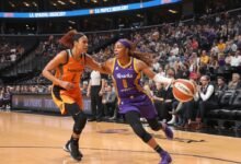 los angeles sparks vs phoenix mercury match player stats