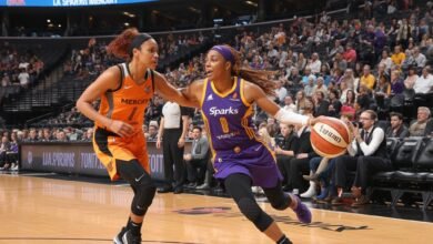 los angeles sparks vs phoenix mercury match player stats