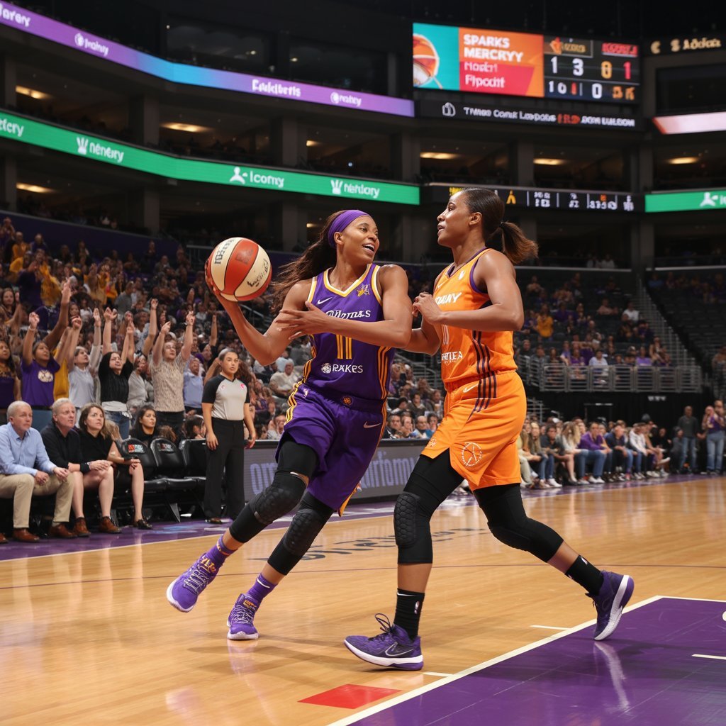 los angeles sparks vs phoenix mercury match player stats