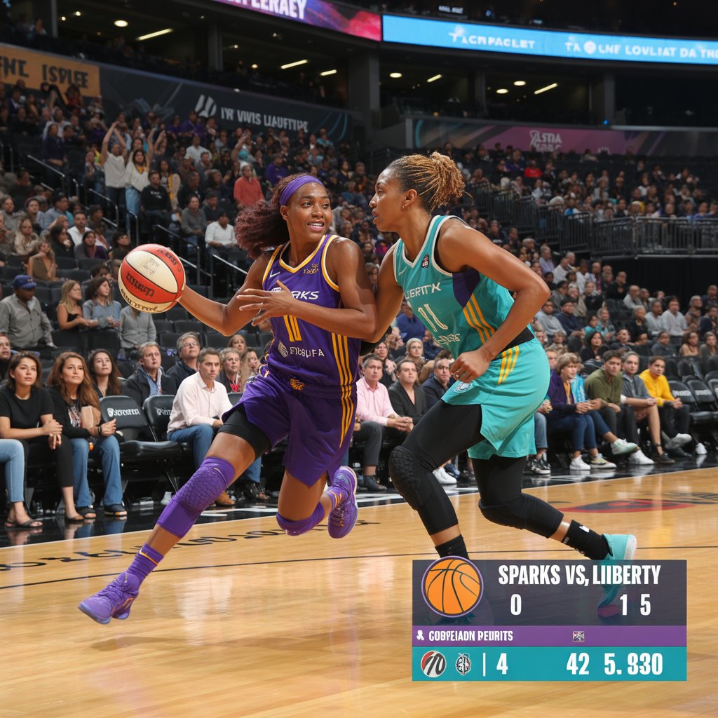 los angeles sparks vs new york liberty match player stats