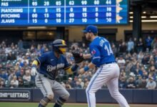 milwaukee brewers vs toronto blue jays match player stats