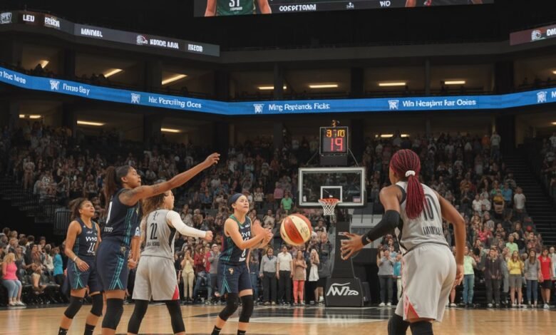 minnesota lynx vs las vegas aces match player stats