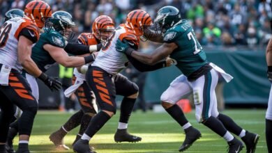 cincinnati bengals vs philadelphia eagles match player stats