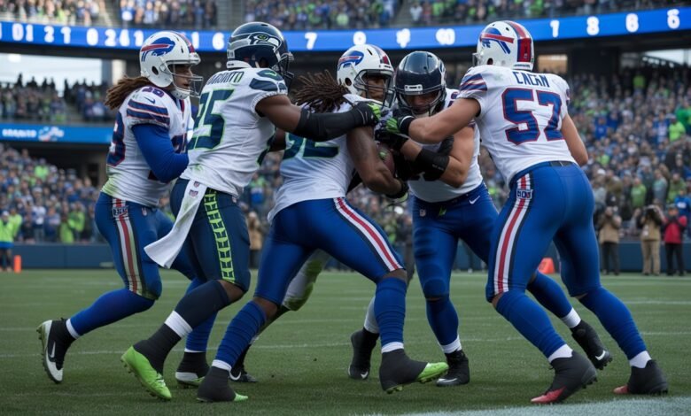 buffalo bills vs seahawks match player stats