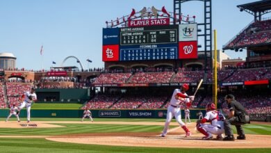 st. louis cardinals vs washington nationals match player stats