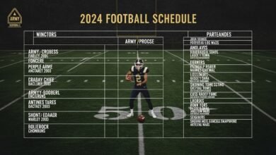 army football schedule