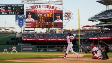washington nationals vs baltimore orioles match player stats