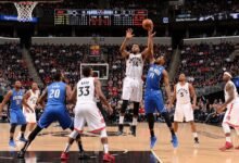 toronto raptors vs orlando magic match player stats