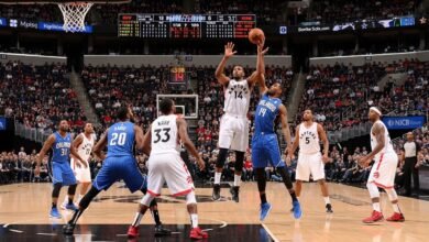 toronto raptors vs orlando magic match player stats