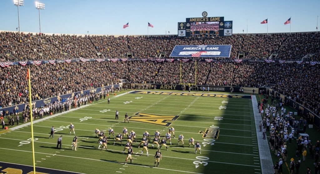 navy midshipmen football vs army football