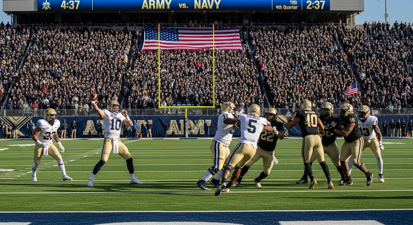 navy midshipmen football vs army football