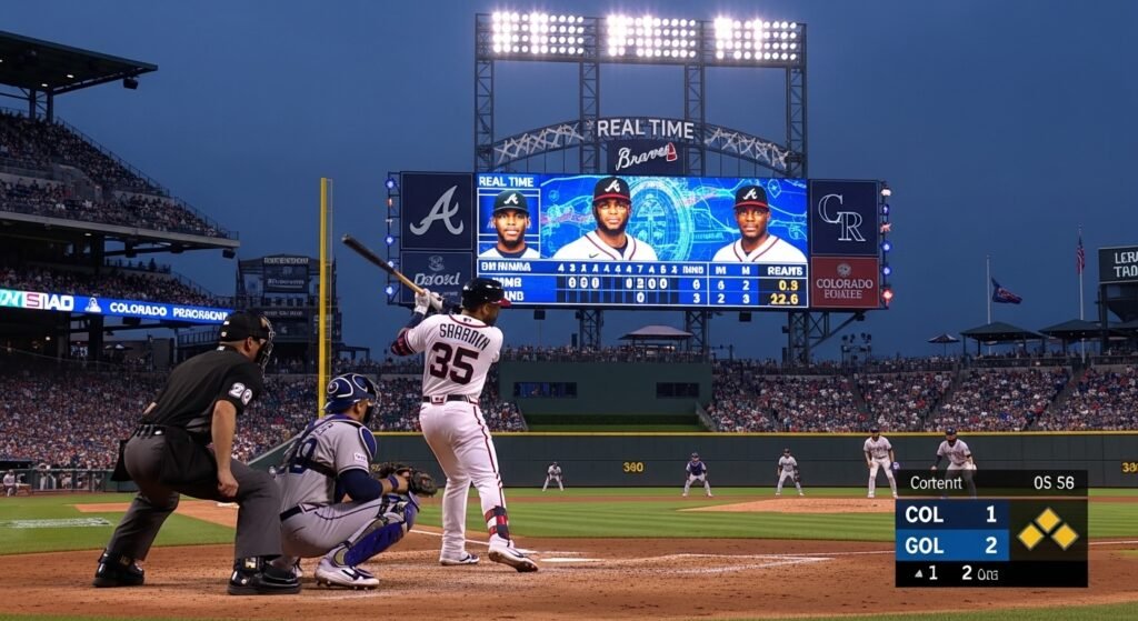 atlanta braves vs colorado rockies match player stats