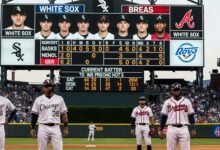 white sox vs atlanta braves match player stats