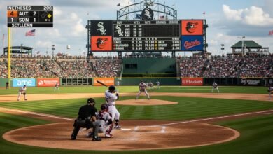 white sox vs baltimore orioles match player stats