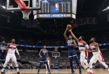 timberwolves vs washington wizards match player stats