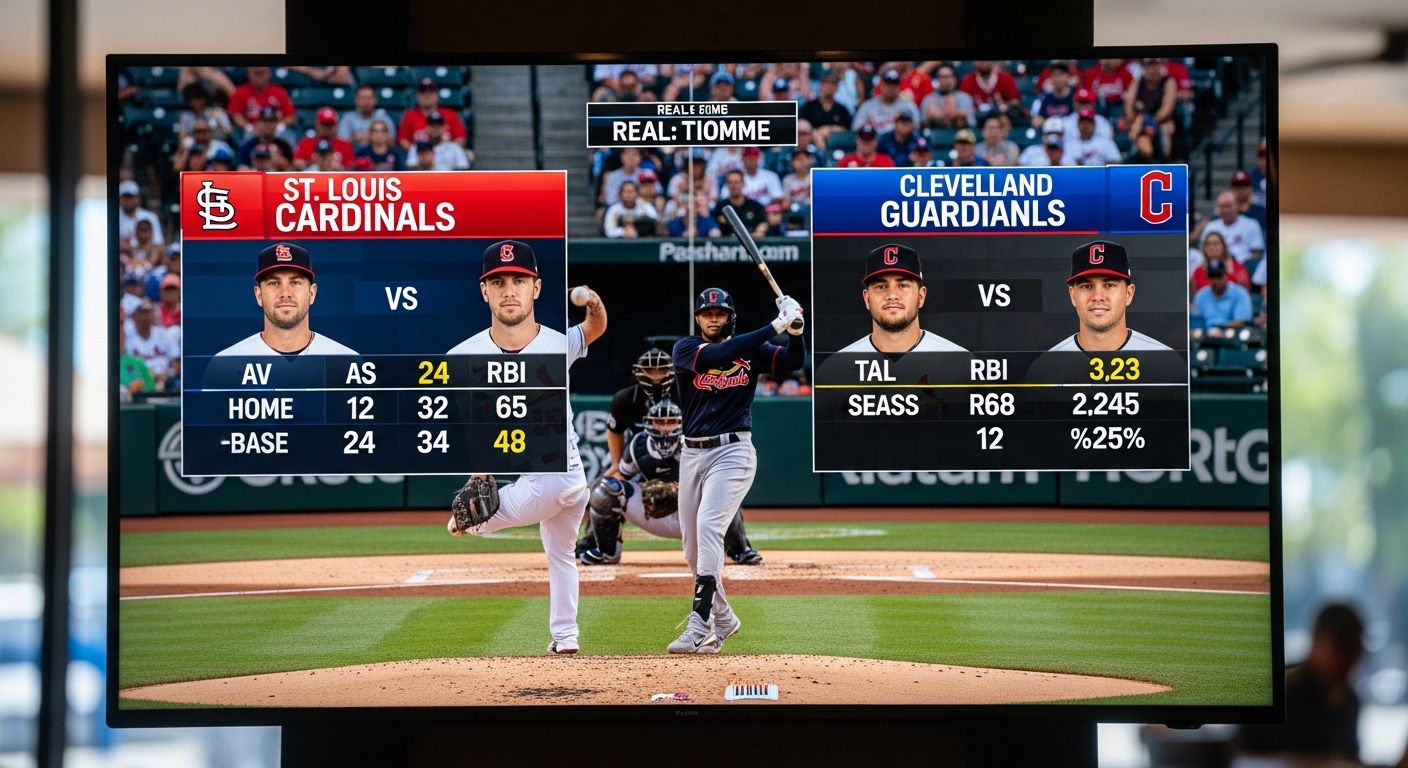 st. louis cardinals vs cleveland guardians match player stats
