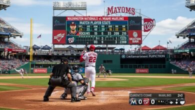 Washington Nationals vs Miami Marlins Match Player Stats – Full Game Breakdown and Top Performances