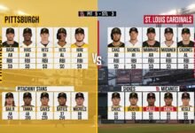 pittsburgh pirates vs st. louis cardinals match player stats
