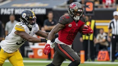 tampa bay buccaneers vs pittsburgh steelers match player stats