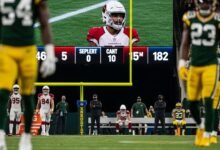 arizona cardinals vs green bay packers match player stats