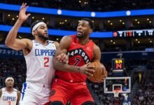 toronto raptors vs la clippers match player stats
