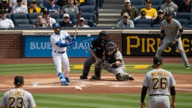 toronto blue jays vs pittsburgh pirates match player stats