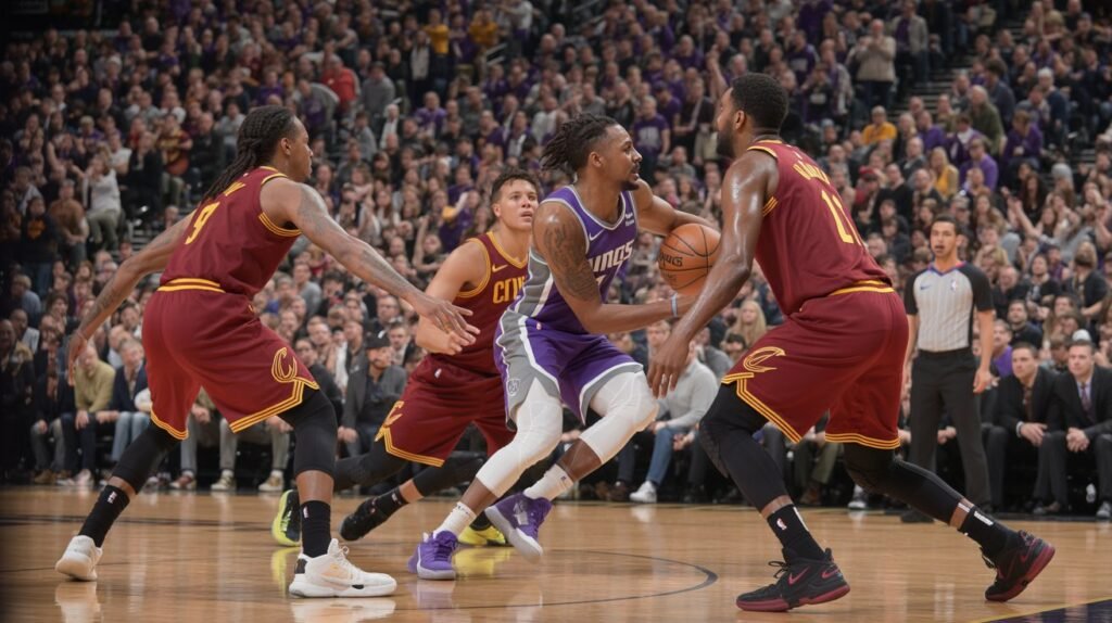 sacramento kings vs cleveland cavaliers match player stats