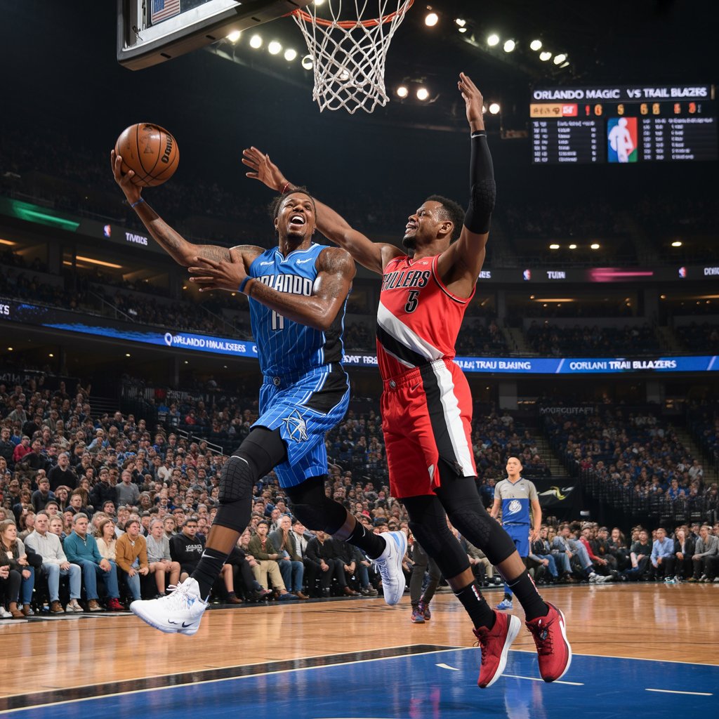 Orlando Magic vs Portland Trail Blazers Match Player Stats