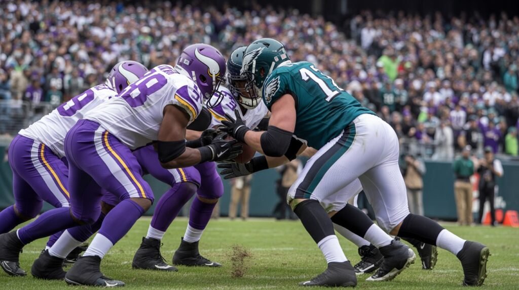 minnesota vikings vs philadelphia eagles match player stats