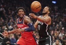 washington wizards vs brooklyn nets match player stats