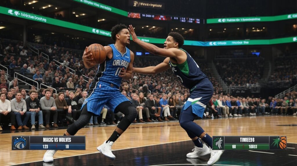 orlando magic vs timberwolves match player stats