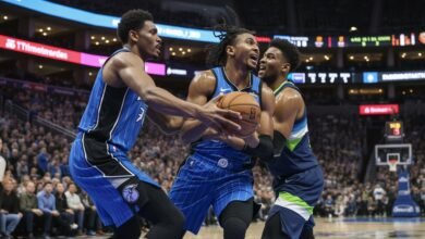 orlando magic vs timberwolves match player stats