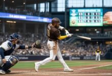 padres vs milwaukee brewers match player stats