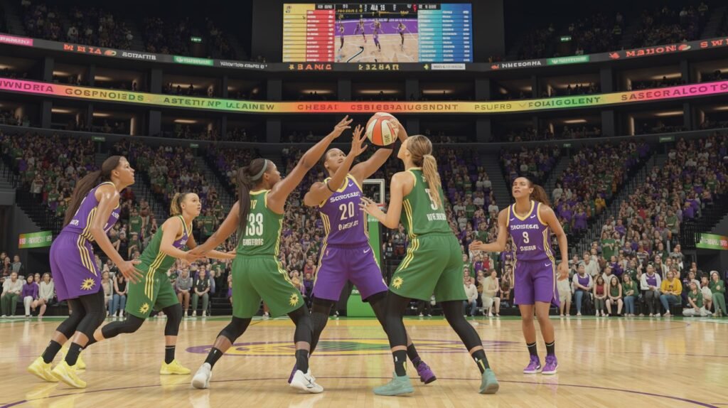 seattle storm vs los angeles sparks match player stats
