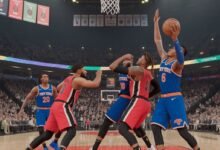 portland trail blazers vs knicks match player stats