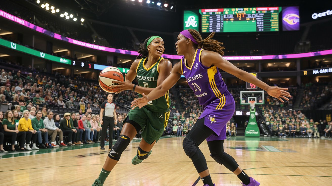 seattle storm vs los angeles sparks match player stats