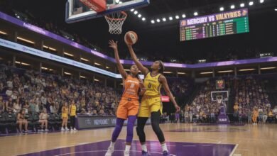 phoenix mercury vs golden state valkyries match player stats
