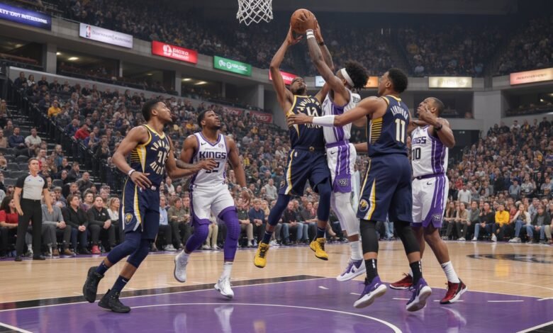 pacers vs sacramento kings match player stats