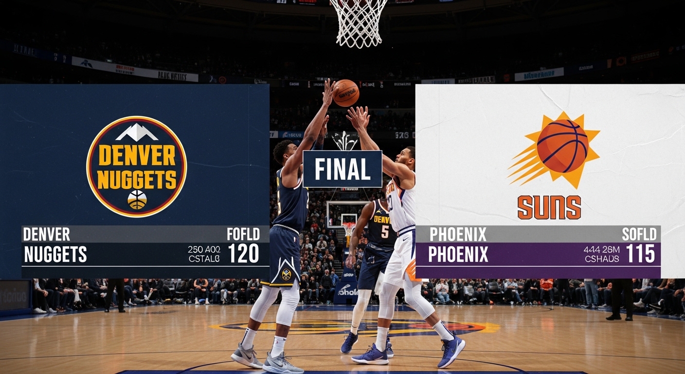 denver nuggets vs phoenix suns match player stats