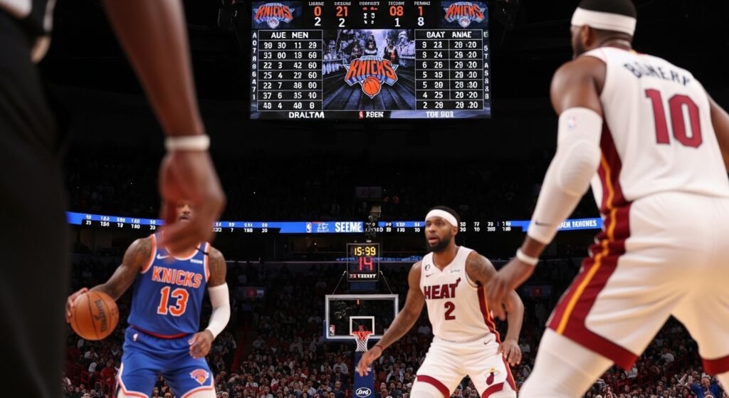 knicks vs miami heat match player stats